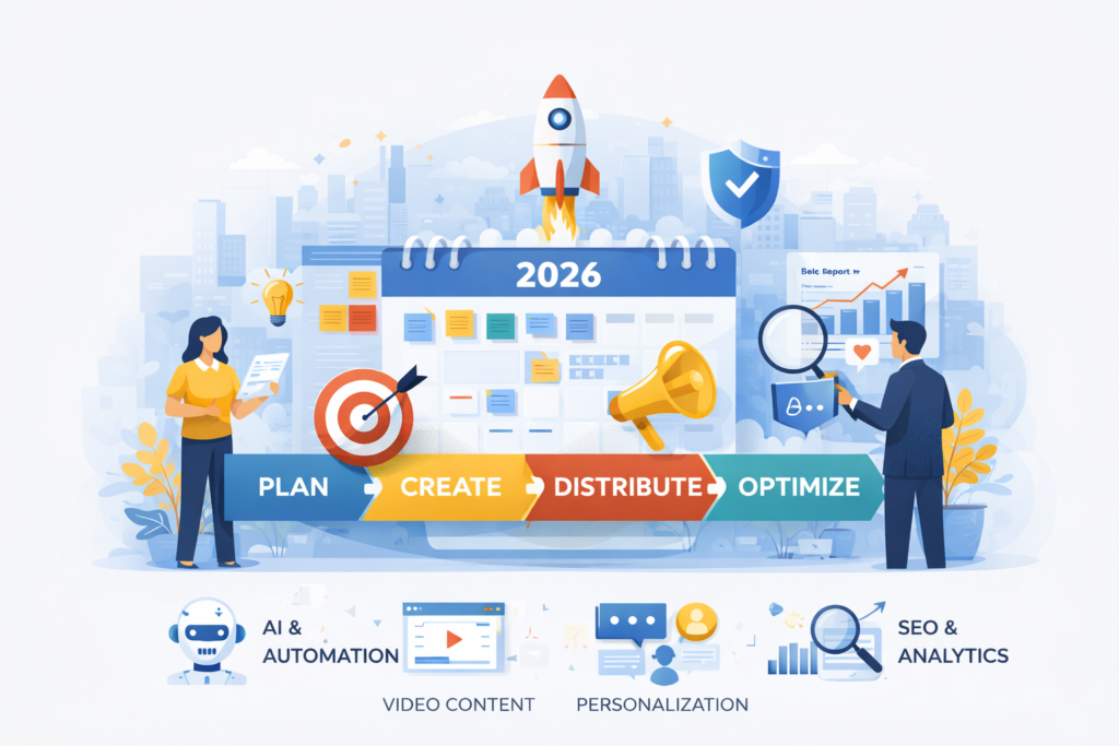 scalable content marketing engine roadmap for digital growth in 2026